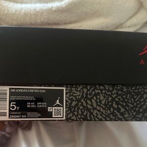 Jordan Air Jordan 3 Retro GS - Black and Red